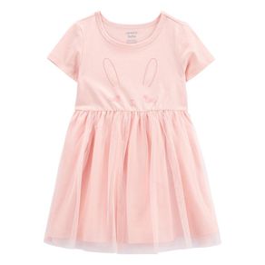 Vestido De Tul Rosa Conejito 18M