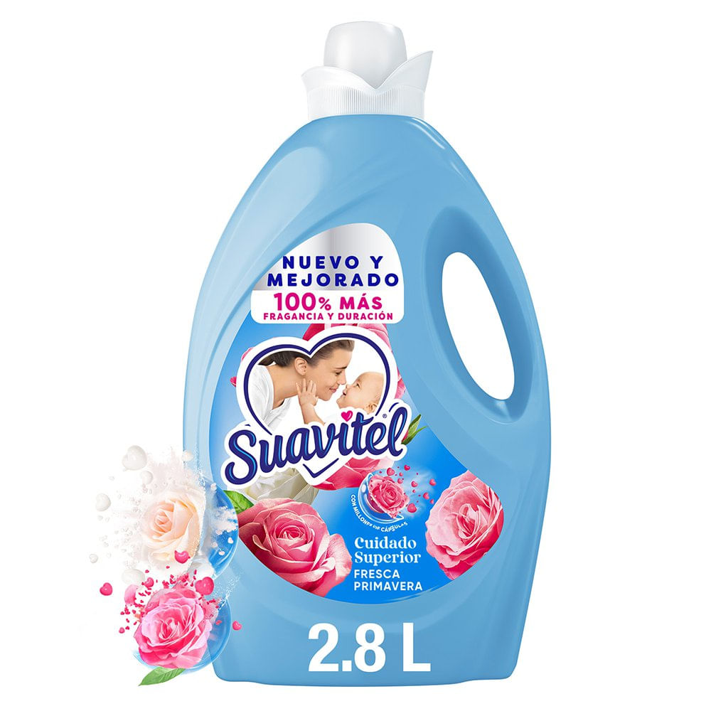 Suavizante de Telas Complete Fresca Primavera 2.8 Litros