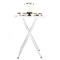 Mesa Plegable Arianne de Exterior Blanca