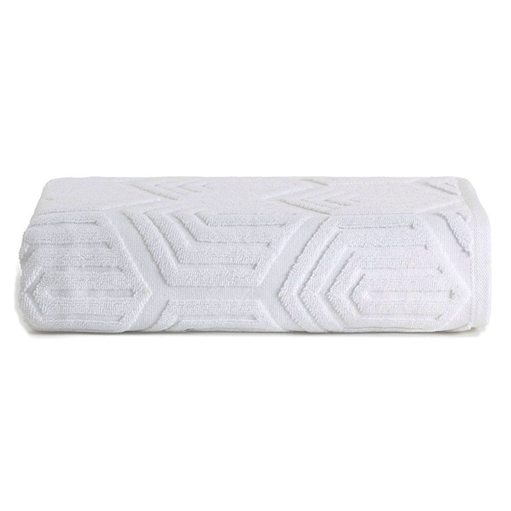 Toalla de Baño de Algodón 70 x 140 cm Color Blanco Toalla de Bano Blanca