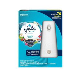 Set de Aromatizante Automático Paraíso Azul Aparato + Repuesto 175 G