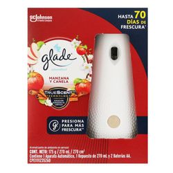 Set de Aromatizante Automático Manzana Canela Aparato + Repuesto 175 G