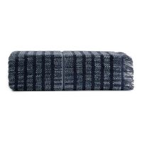 Toalla Extra Playa Zigzag Azul Oscuro