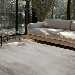 Alfombra Loop Gris 200x290 Cm