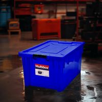 Caja De Plástico Con Clip - Multibox Varios Colores