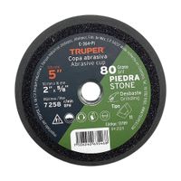Copa Desbaste para Piedra Grano 80 5 Plg