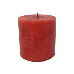Vela Pillar Naranja 3x3