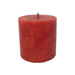 Vela Pillar Naranja 3x3