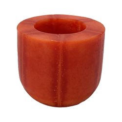 Vela Base Naranja 8 cm