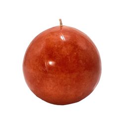 Vela Esfera Naranja 3