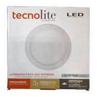 Luminaria LED 18 W Blanca 100-240 V 4000 K
