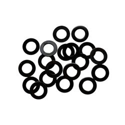 Roldana Plana Negra 12 Mm a Granel