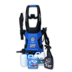 Hidrolavadora Eléctrica con Kit de Accesorios 1800 W 2000 PSI
