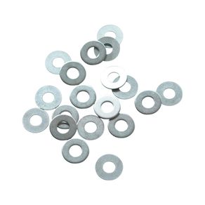 Roldanas Planas Galvanizadas 3/8 Plg 10 Pzas