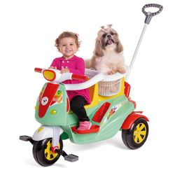 Motocicleta Duo Verde