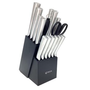 Set de Cuchillos 16 Piezas Acero Inoxidable