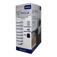Set de Cuchillos 16 Piezas Acero Inoxidable