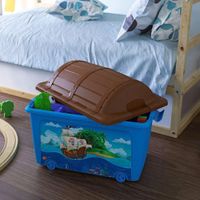 Caja de Almacenamiento con Tapa Diseño Piratas
