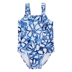 Mameluco Floral Azul - Varias Tallas