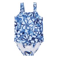 Mameluco Floral Azul - Varias Tallas