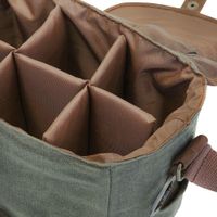 Bolsa Térmica de Lona para 6 Botellas con Abridor Integrado