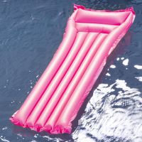 Colchoneta Inflable para Piscina con Diseño Ergonómico Colores Surtidos