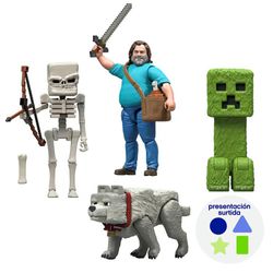 Figura de Acción Surtida de Minecraft Core