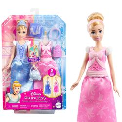 Muñeca Cenicienta Cambio de Vestido de Disney Princesa