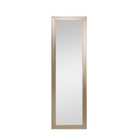 Espejo de Pared 128x38 Cm Marco Decorativo Dorado