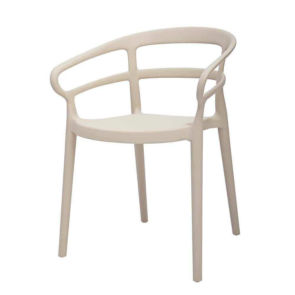 Silla Judy de Polipropileno 53 x 56 x 76 cm Color Beige