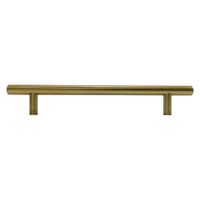 Halador Oro Cepillado Barra 160mm Rish