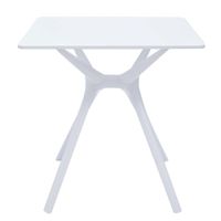 Mesa Blanca Cádiz 70x72 Cm