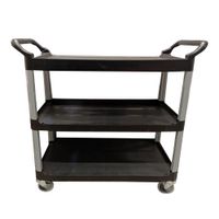 Carro de Servicio Abierto Xtra 136 Kg Negro