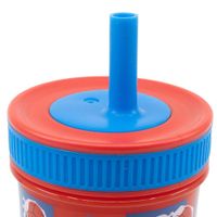 Vaso con Pajilla Spider-Man 14.2 Oz
