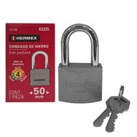 Candado de Hierro 50 mm con Gancho Largo