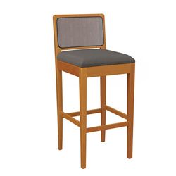 Silla de Bar Ana Gris
