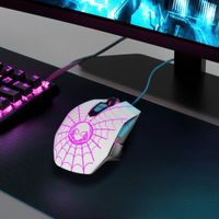 Mouse Óptico Gamer Marvel Ghost Spider