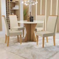 Set Comedor Amy 6 Piezas Beige