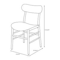 Silla Salamanca Blanca
