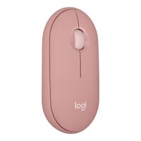 Mouse Inalámbrico Pebble M350S Rosado