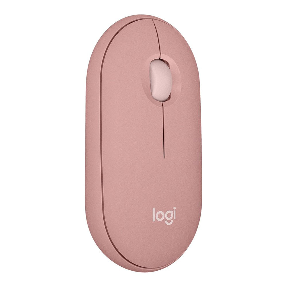 Mouse Inalámbrico Pebble M350S Color Rosado