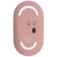 Mouse Inalámbrico Pebble M350S Rosado