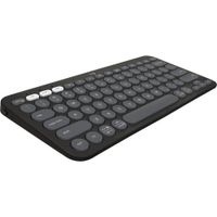 Teclado Inalámbrico Pebble Keys2 K380 Gris