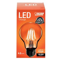 Bombilla Pera Led Naranja E27 De 4.5 W - Feit