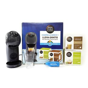 Kit de Cafetera Genios + 2 Cajas de Cápsulas Dolce Gusto