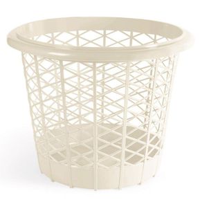 Cesta Redonda De Marfil Para Ropa - Guateplast