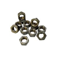 Set-de-10-Tuercas-Hexagonal-Negra-de-3-8-Plg