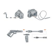 Hidrolavadora Eléctrica Compacta 1600 PSI