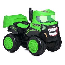 Camión Eléctrico Monster Truck Verde 12V