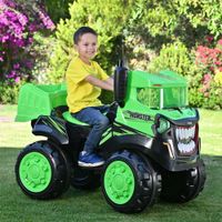 Camión Eléctrico Monster Truck Verde 12V